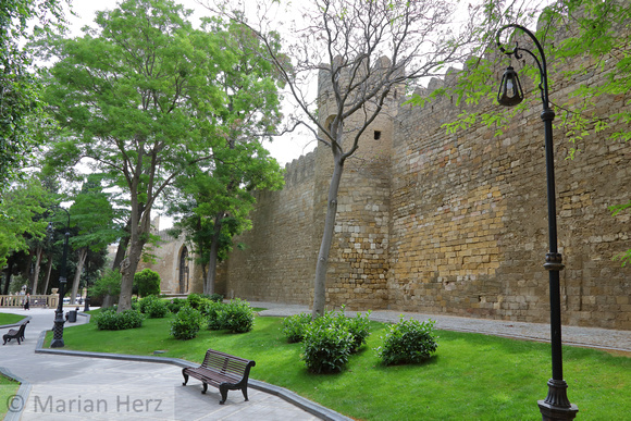 4Az Baku Old City Wall