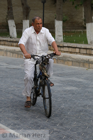 207Buk Man Riding Bike